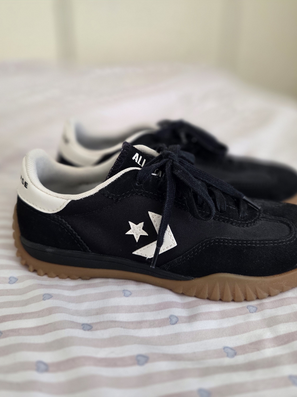 Converse Black Retro Run Star Low-Top Sneaker